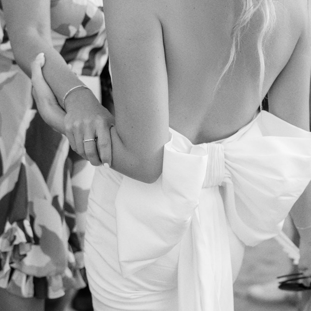 Strapless White Jumpsuit - Picture 11 of 11